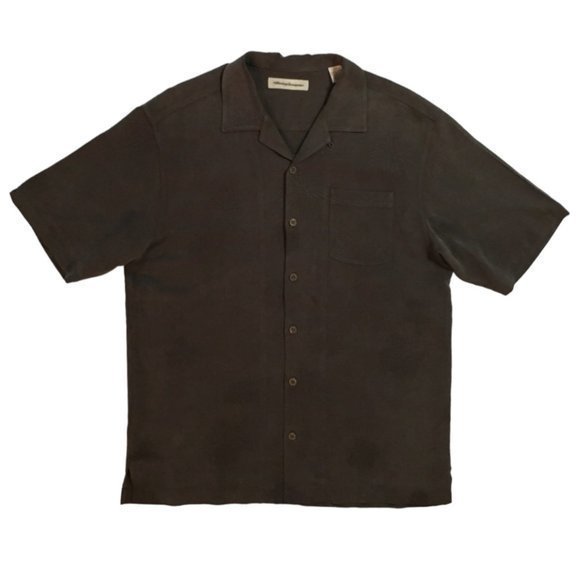 Tommy Bahama Mens Shirt Plugged Into Paradise Summer 1993 Tour Guitar Silk L euc - Picture 3 of 6